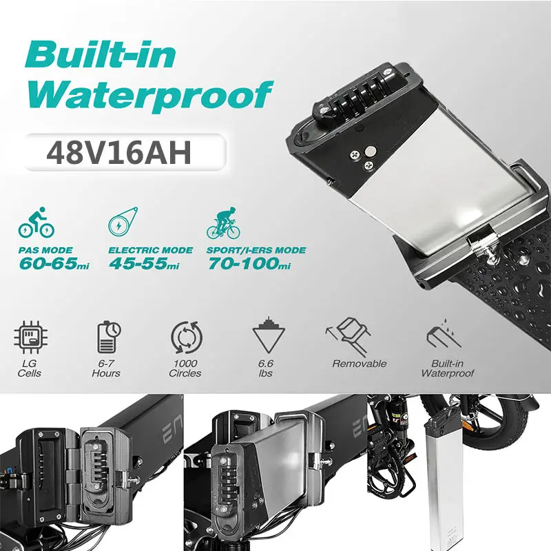 High Performance Engwe Engine Pro Rothar Leictreach Fat Tire Ebike Electric Dirt Mountain Folding Ebike With Eu Warehouse