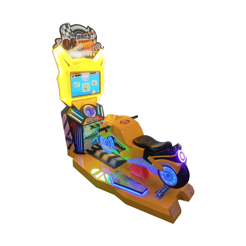 Coin Operated Super Bikes Crazy Motor Kiddie Rides Kid Children Child Arcade Game Machine For Sale