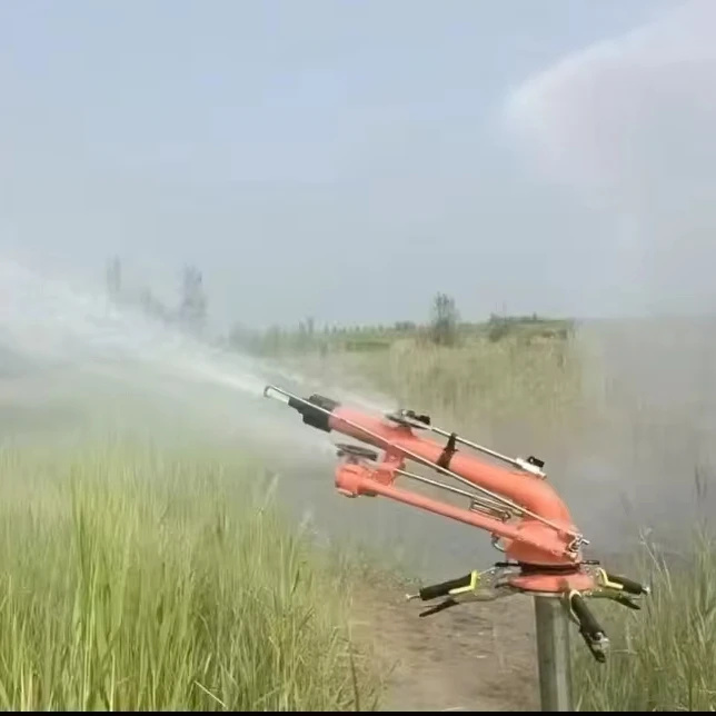 Hot Selling Agriculture Long Distance 360 Degree Rotary Big Rain Gun For Farm Irrigation System