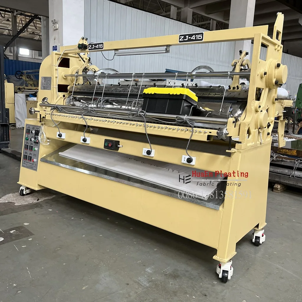 Manufacturer HuaEn Pleating machine for pleating fabrics on scarf skirt dress trousers hijabs,abayas,scarfs,kaftans,stoles