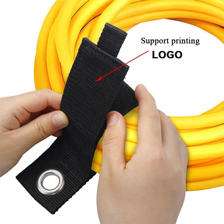 Extension Cord Holder hook and loop Heavy Duty Storage Straps adjustable cable ties non slip drone battery strap