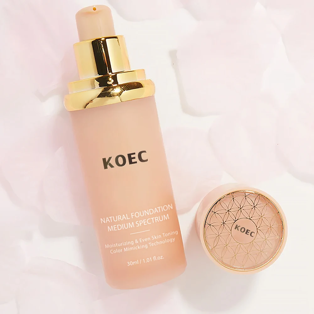 KOEC Biomimic Foundation Medium Spectrum Serum Moisturizing Skin Toning Accept Customized Private Label