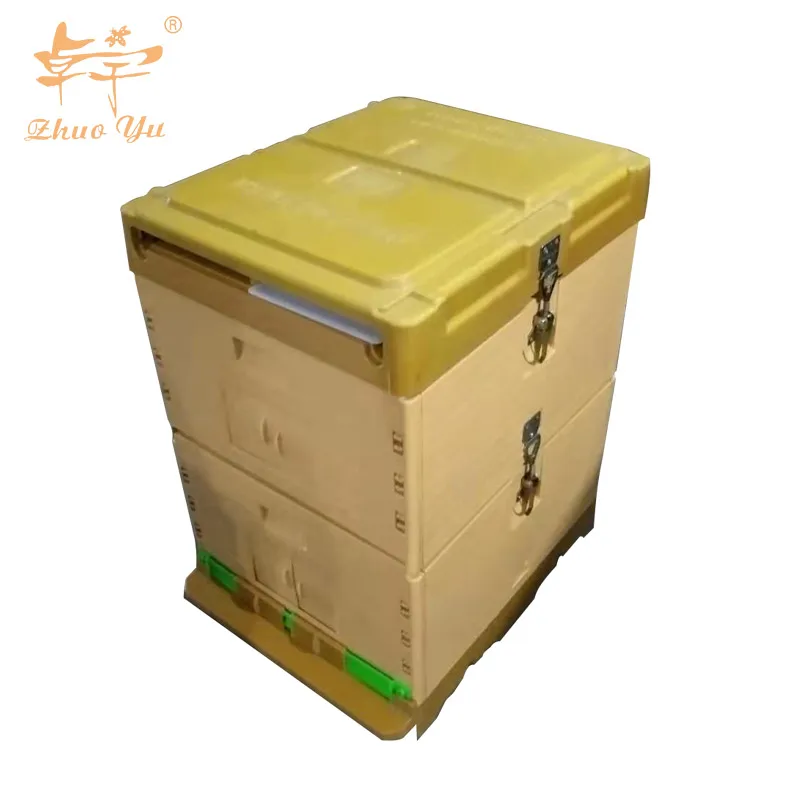 Hot Sale Plastic Beehive ( With 9 Plastic Frames), Beekeeping Equipment Plastic Bee Hives