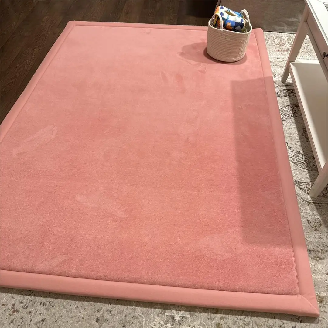 New Coral Velvet Stunning Muscle Relax Rug No Shedding Memory Foam Bay Window Mat Modern Childproof Thick Tatami Kids Play Mat