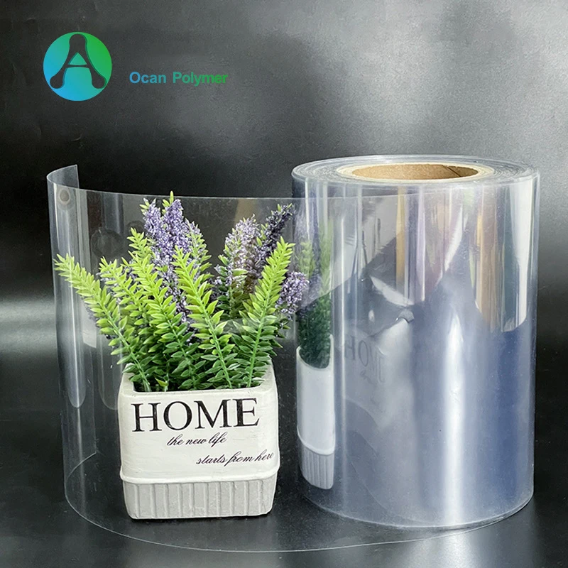 Thin clear Pvc Film PVC Transparent Sheet Roll Clear Rigid Plastic