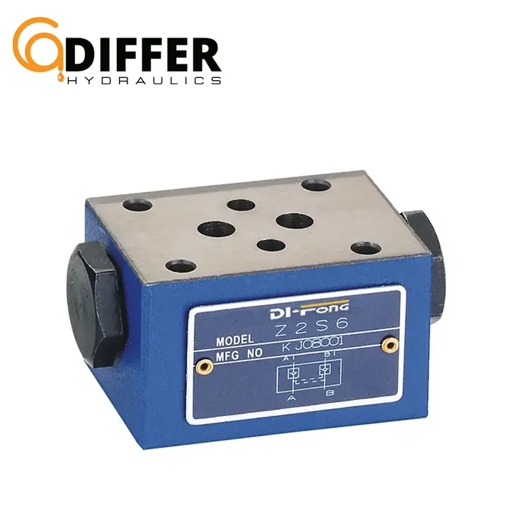 DI-FONG products hydraulic high pressure on off valve hydraulic valves joystick modular valve Z2S6