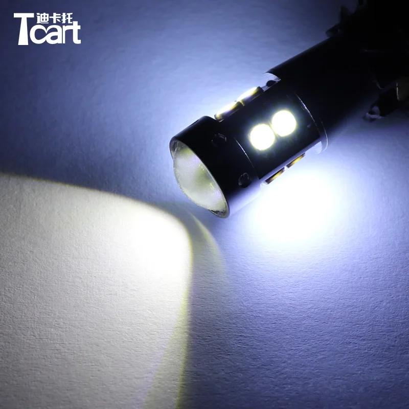 Tcart auto car position indicator light T10 168 12v 3030 9 leds canbus error free car led interior trunk bulbs storage box lamp