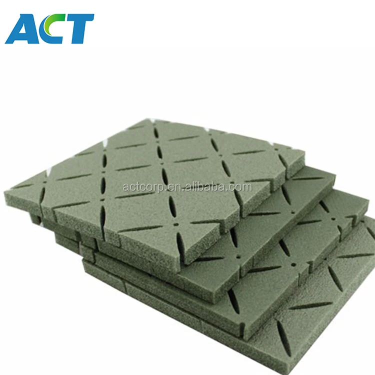 10mm thick Shock pad layer shock mat for synthetic turf elastic layer