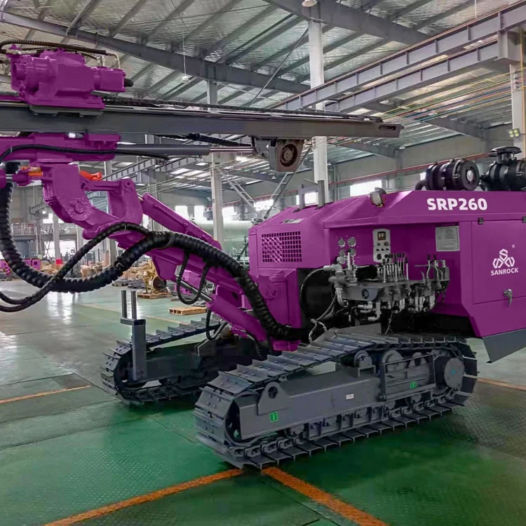 Multifunction hydraulic pile driver solar photovoltaic ground drilling pile driver machine