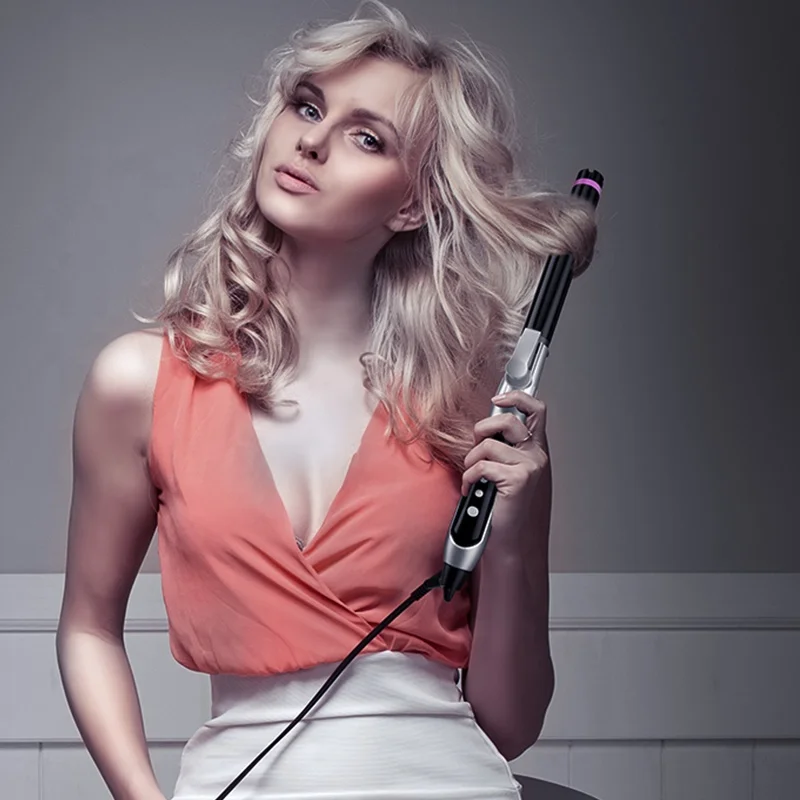The new technology PTC fast heating curling iron is suitable for salon styling