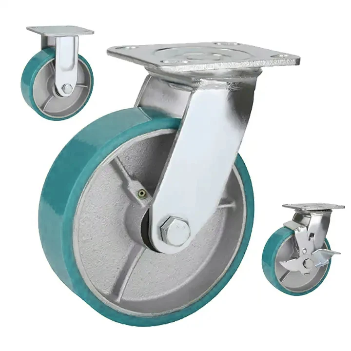 Densen Customized High quality Industrial Caster Wheels Heavy Duty Caster Wheel casting services