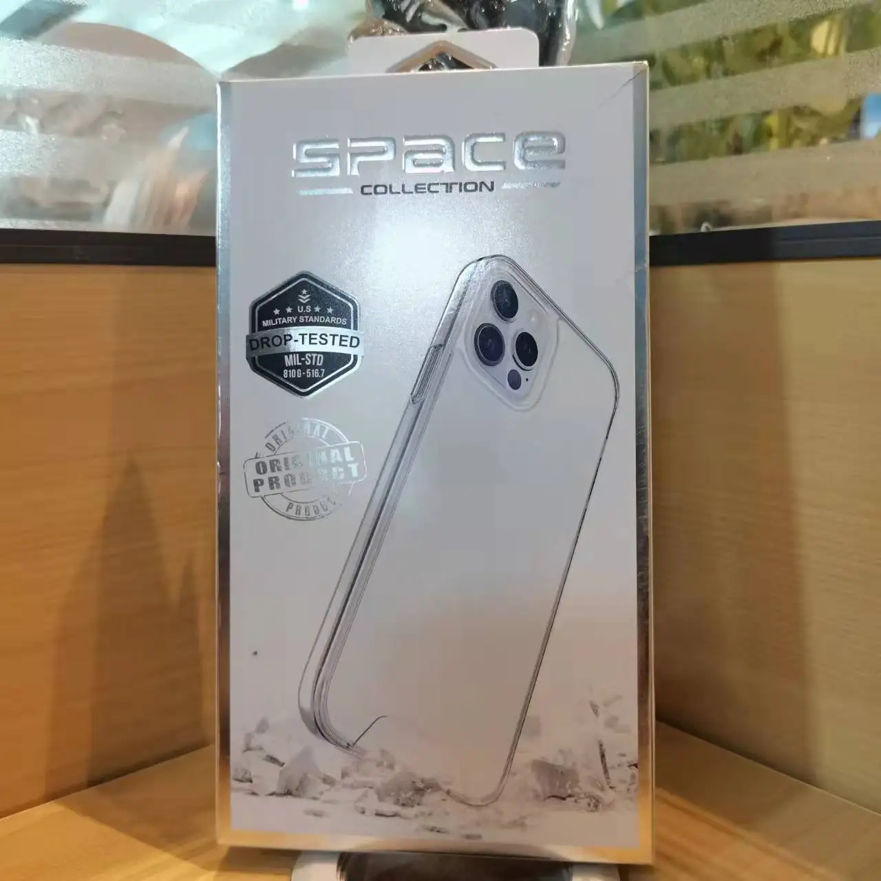 PC TPU slim space transparent hard back mobile phone case for apple iphone 13 pro max