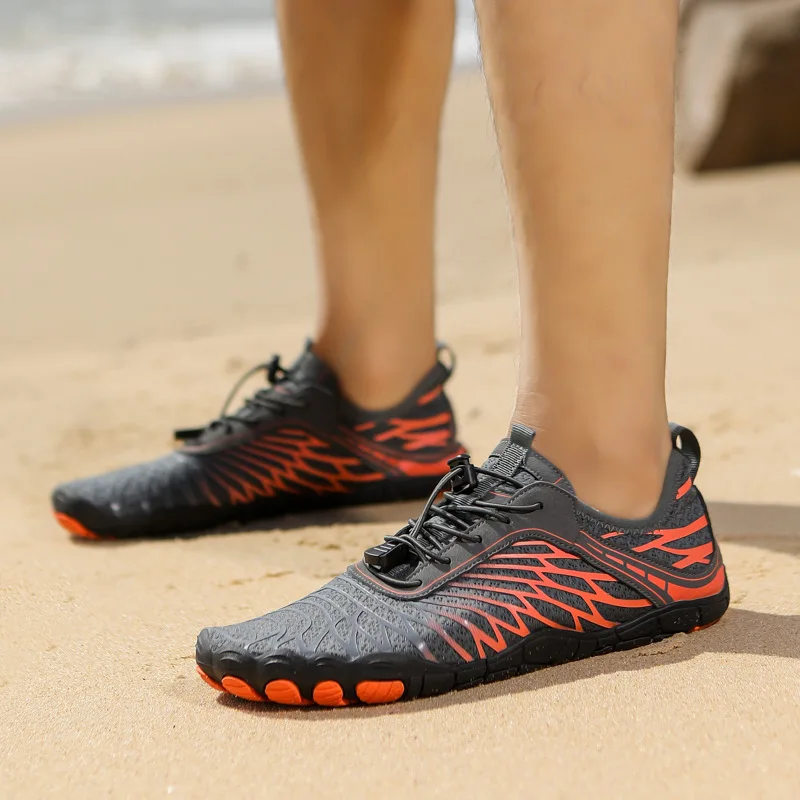 New outdoor Shuo Creek shoes unisex sports black breathable non-slip wading swimming fishing beach shoes quick dry hiking shoes