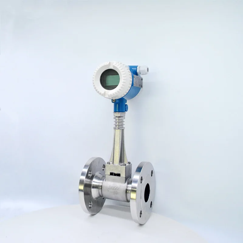 Digital Textile Flow meter Steam Gas Vortex Type DN50 DN80 LUGB Steam Flow meter 4-20mA