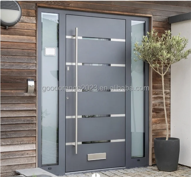 China Top Manufacturer Custom High Quality Bedroom Door Internal Room Door Design Modern Interior Wooden Door