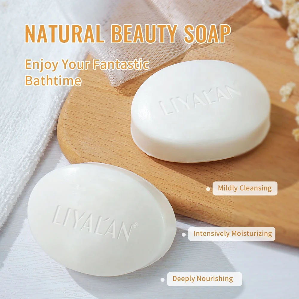 Wholesale Beauty Unisex Gentle Cleansing Skin Moisturizing Bathing Glycerin Soap Base Bar Soap