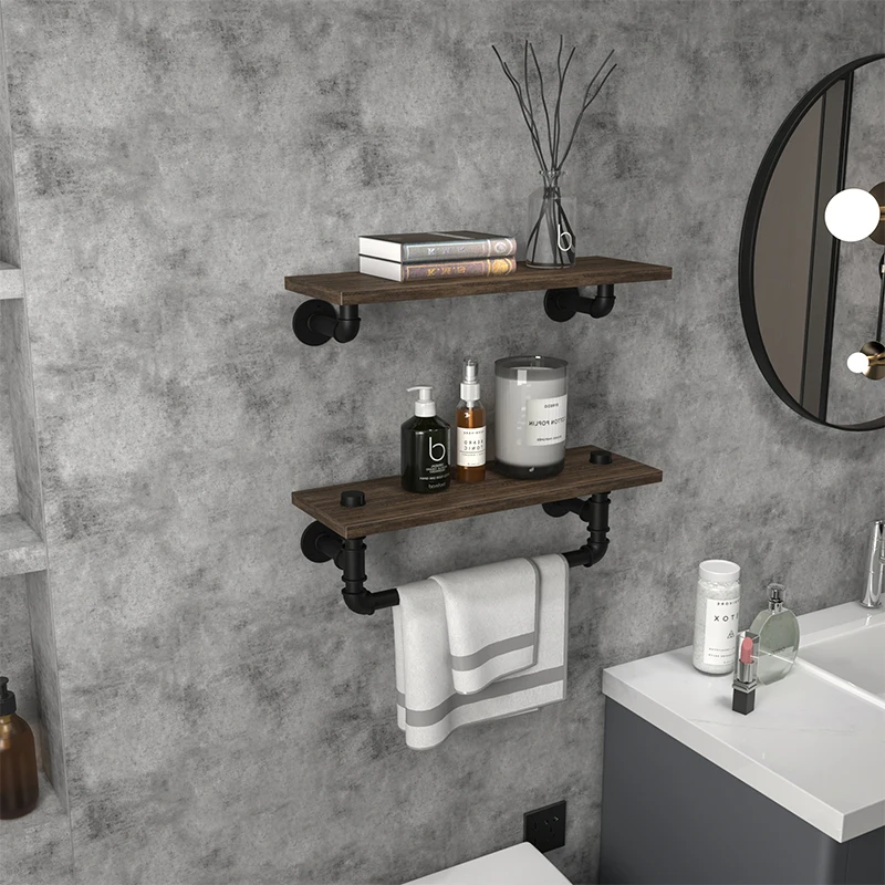 Float Mounting Home Decoration Stainless Steel Wall Shelf