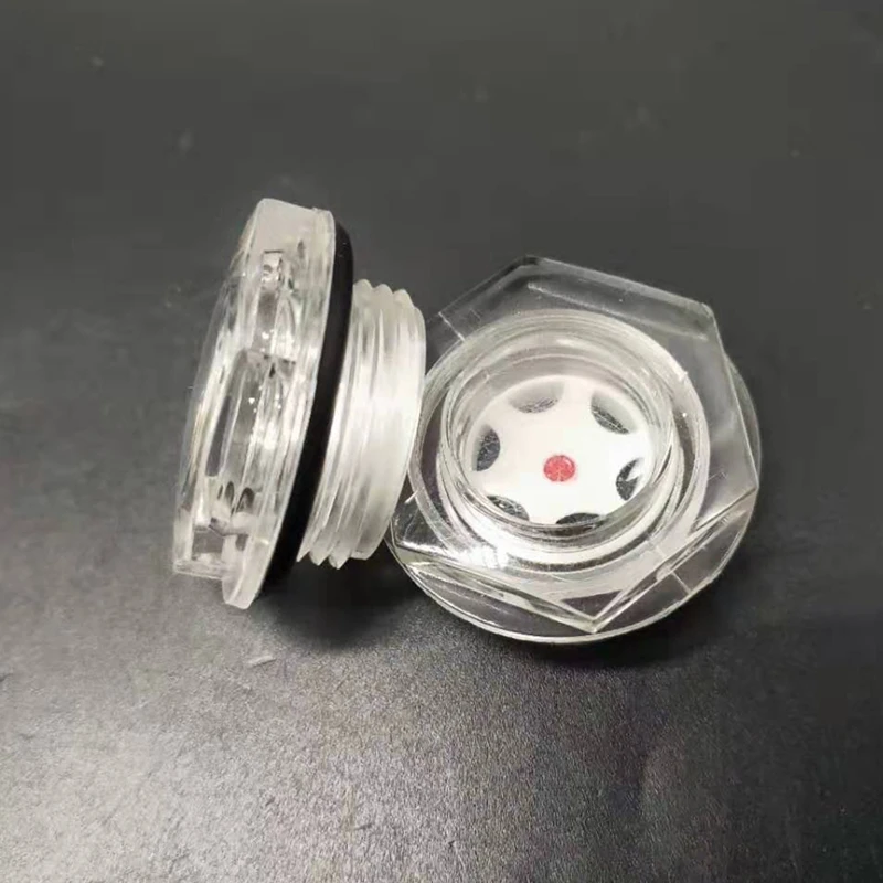 Push Fitting plastic oil sight glass 3/4bsp