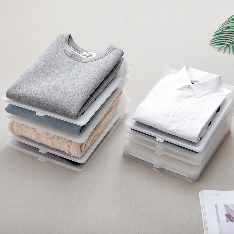 
Big size Plastic simple board for clothes collection Convenient clothes sorting board Shirt container board Folding laundry 