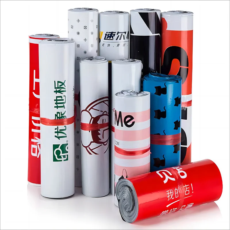 Compostable Wholesale Brown Silver Shipping Express Packing Pack Mailer Courier Mailing Bags