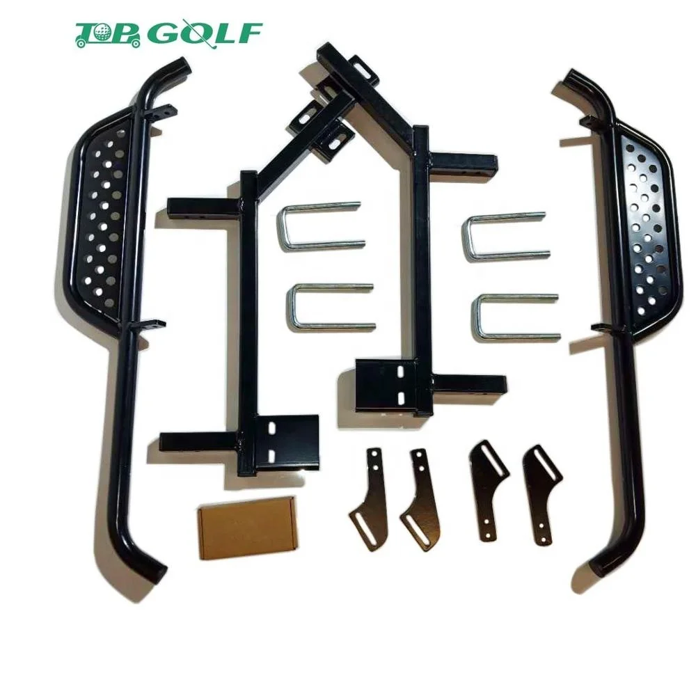In stock Golf car parts Heavy Duty Nerf Bar For Club Car PRECEDENT Golf Cart(Set of 2)
