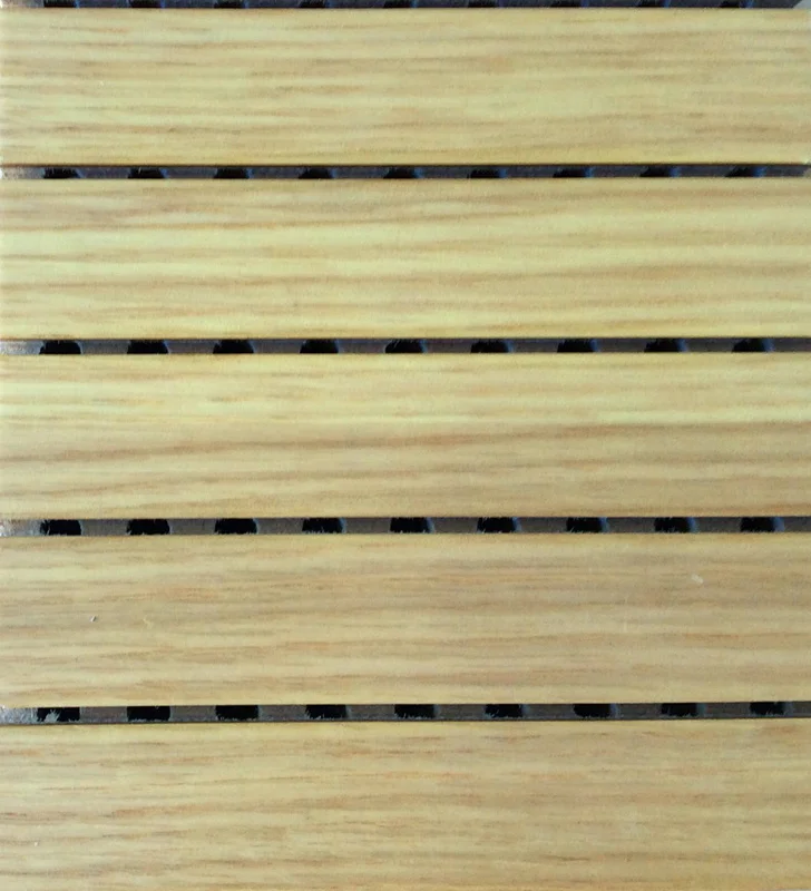 
Wooden grooved mdf acoustic ceiling board and perforate panel 