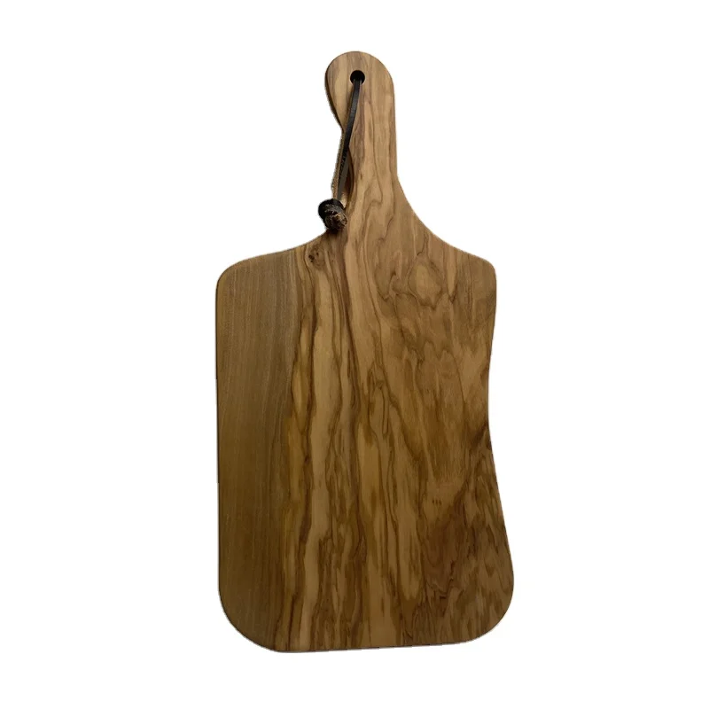 Diyue DYC22069 Home Kitchen Utensils Customised Wooden Chopping Block Camping Accessories Olive Wood Pizza Cutting Serving Board