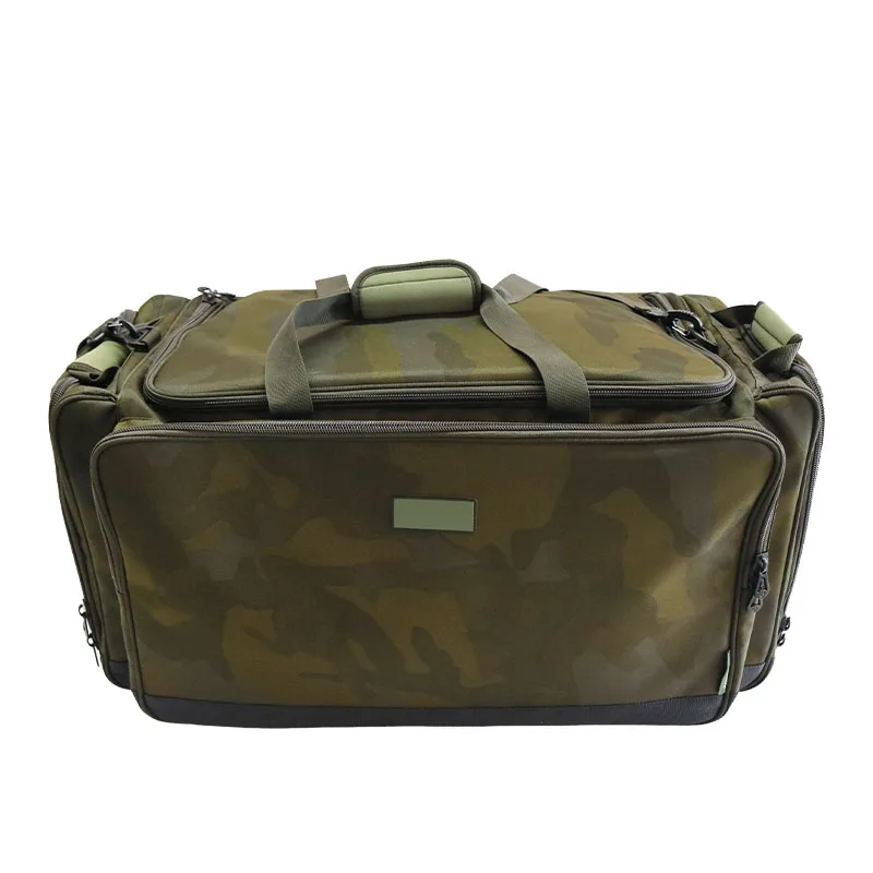 Towa Reusable Transparent PET Plastic Bag with Zipper for Fish Hook Bait Feed Packaging Printed fishing bag