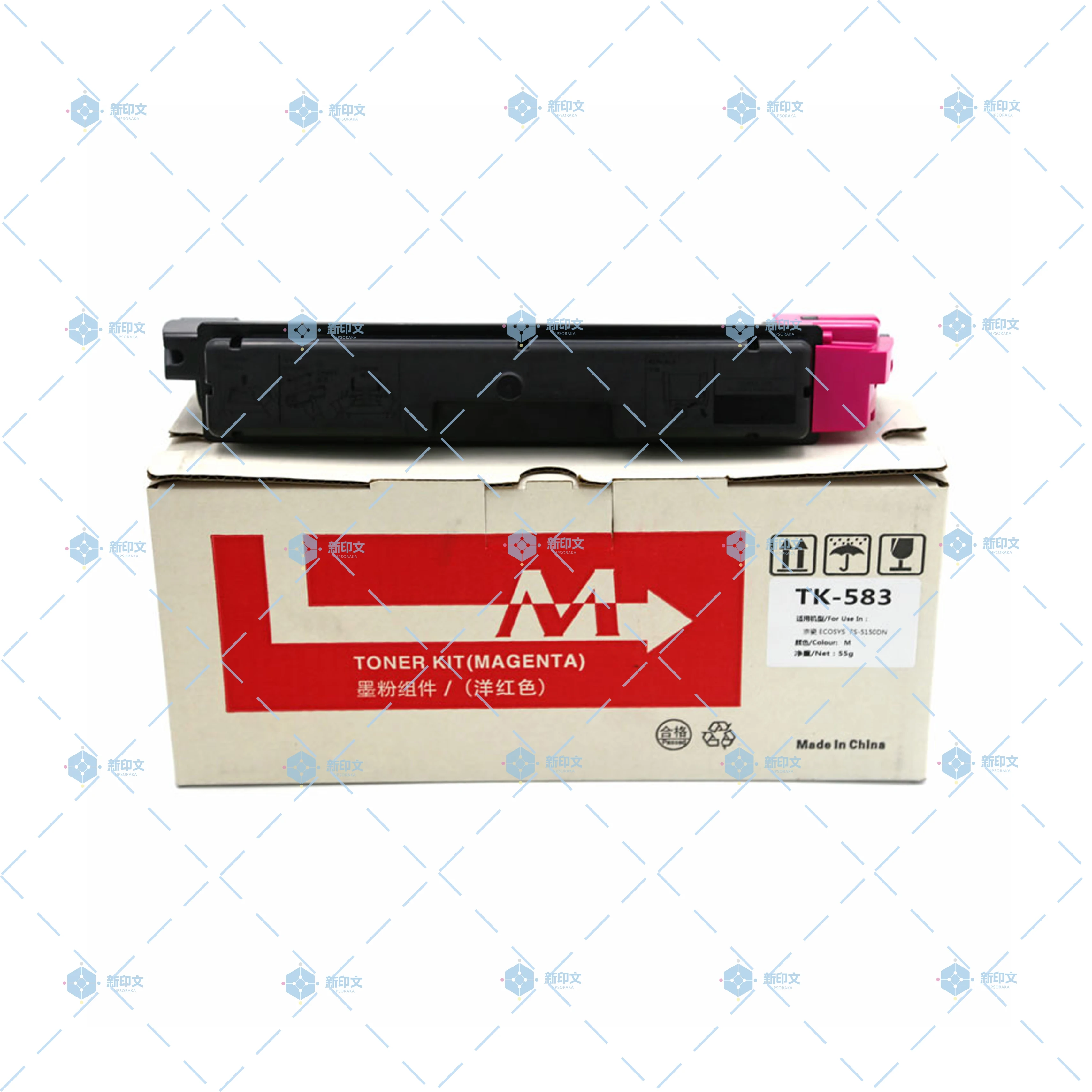 TK583 TK580 TK581 TK582 TK584 сменный картридж с тонером для FS-C5150DN P6021cdn