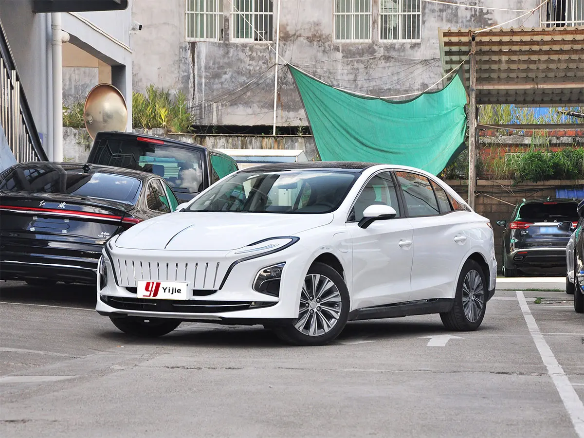 Hongqi E-QM5 лучший бренд Новый энергетический седан высококачественный электрический автомобиль с дальностью действия 650 км в комплекте зарядкой доставка сваи