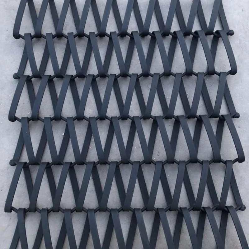 Metal Mesh Aluminum stainless steel metal decorative wire mesh for curtain