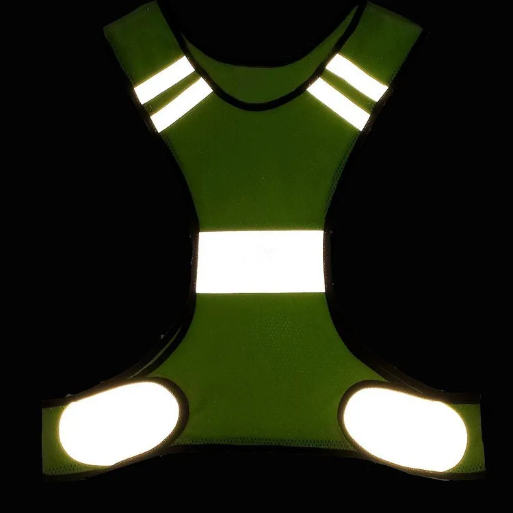 Светоотражающий жилет Hi- vis, куртка, жилет для ночного бега и бега, светоотражающие ремни, жилет для велосипеда, светоотражающий жилет