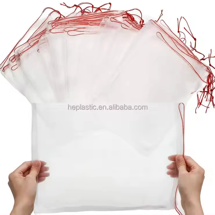 30*20cm  Fruit Vegetable Grapes Protection Mesh Bag fruit Protective Bag Grape Netting Bags