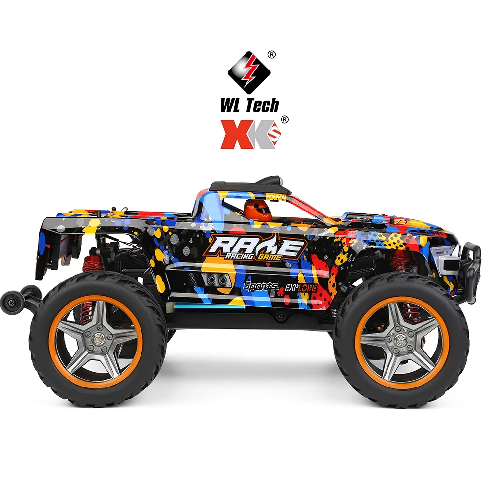 2023 оригинальный Wltoys 104016 Радиоуправляемый автомобиль 1:10 2 4G Радиоуправляемая машина игрушки 4WD большой сплав электрические гусеничные Горячая Распродажа