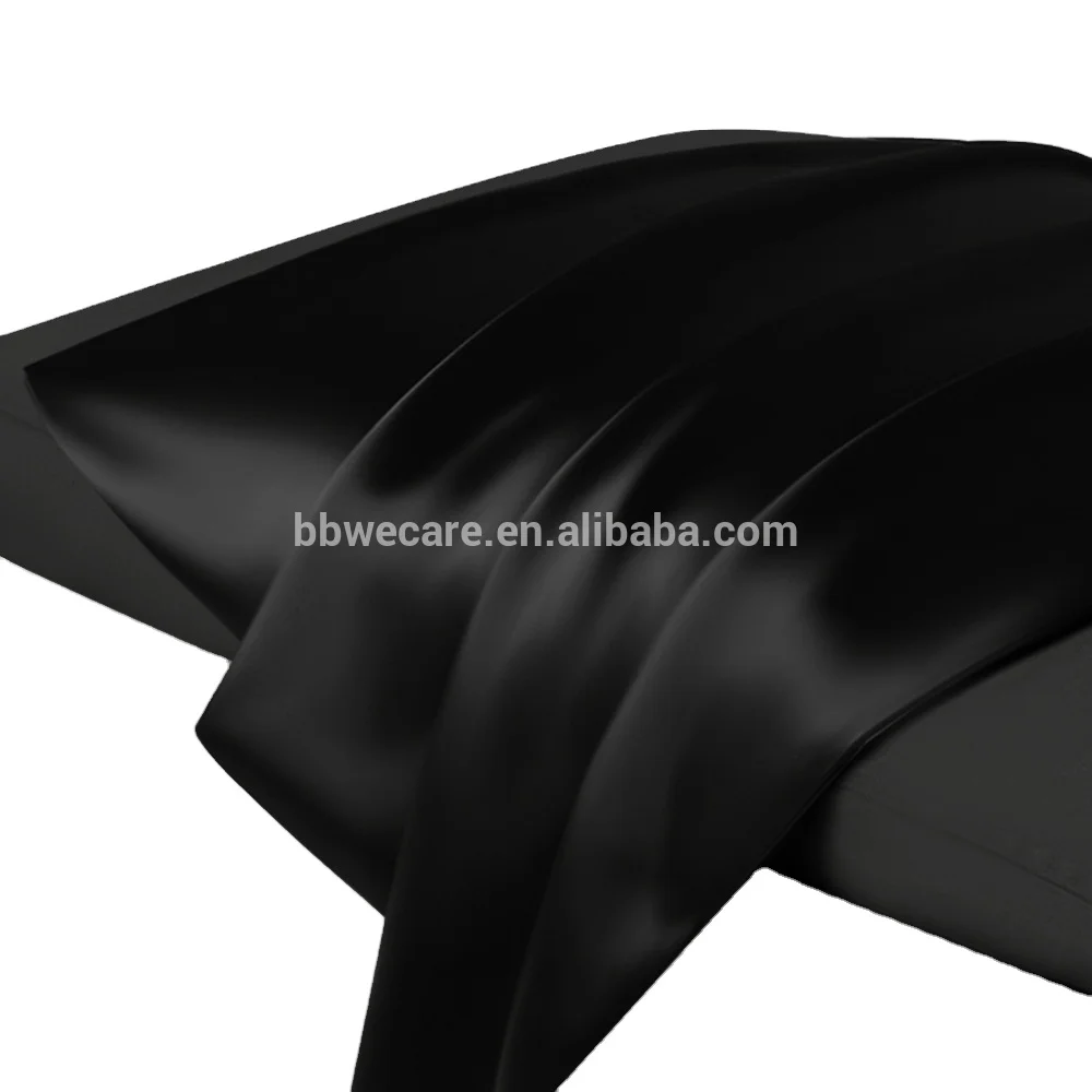 100% Bamboo Lyocell Pillow Cases With private Label Best Selling Satin Silk Fabric Pillow Cases