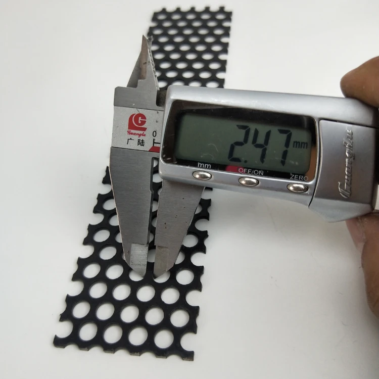 Decorative Screen Hole Size 0.2mm Oval Shape Stainless Steel Aluminum Perforated Metal Sheet Price