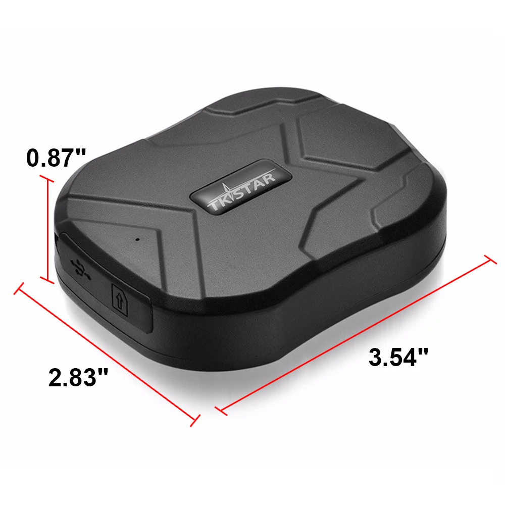 GPS-трекер Автомобильный TKSTAR TK905 5000 мАч 90 дней в режиме ожидания 2G GPS-локатор водонепроницаемый магнитный голосовой монитор