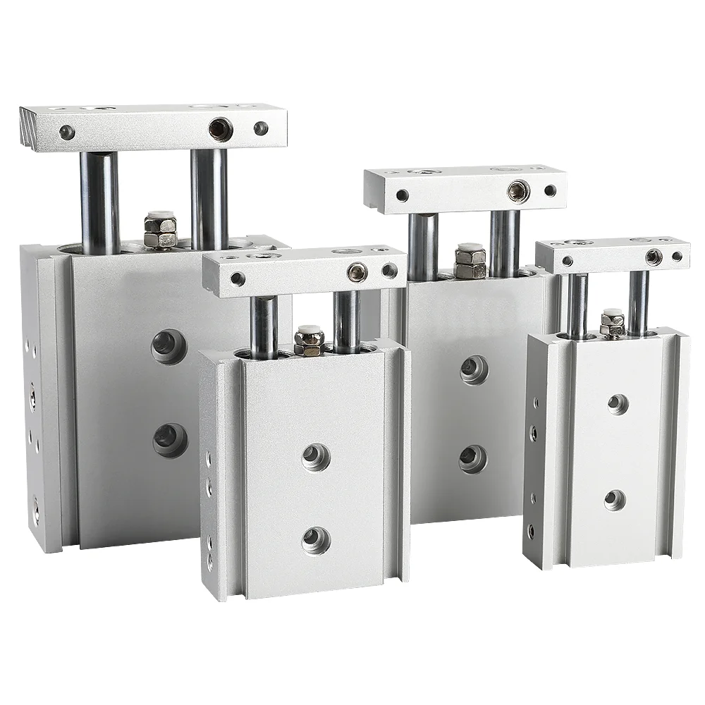 Small pneumatic high thrust TR double rod double shaft cylinder CXSMJ/CXSM10/15-20/25/30/35/40-S