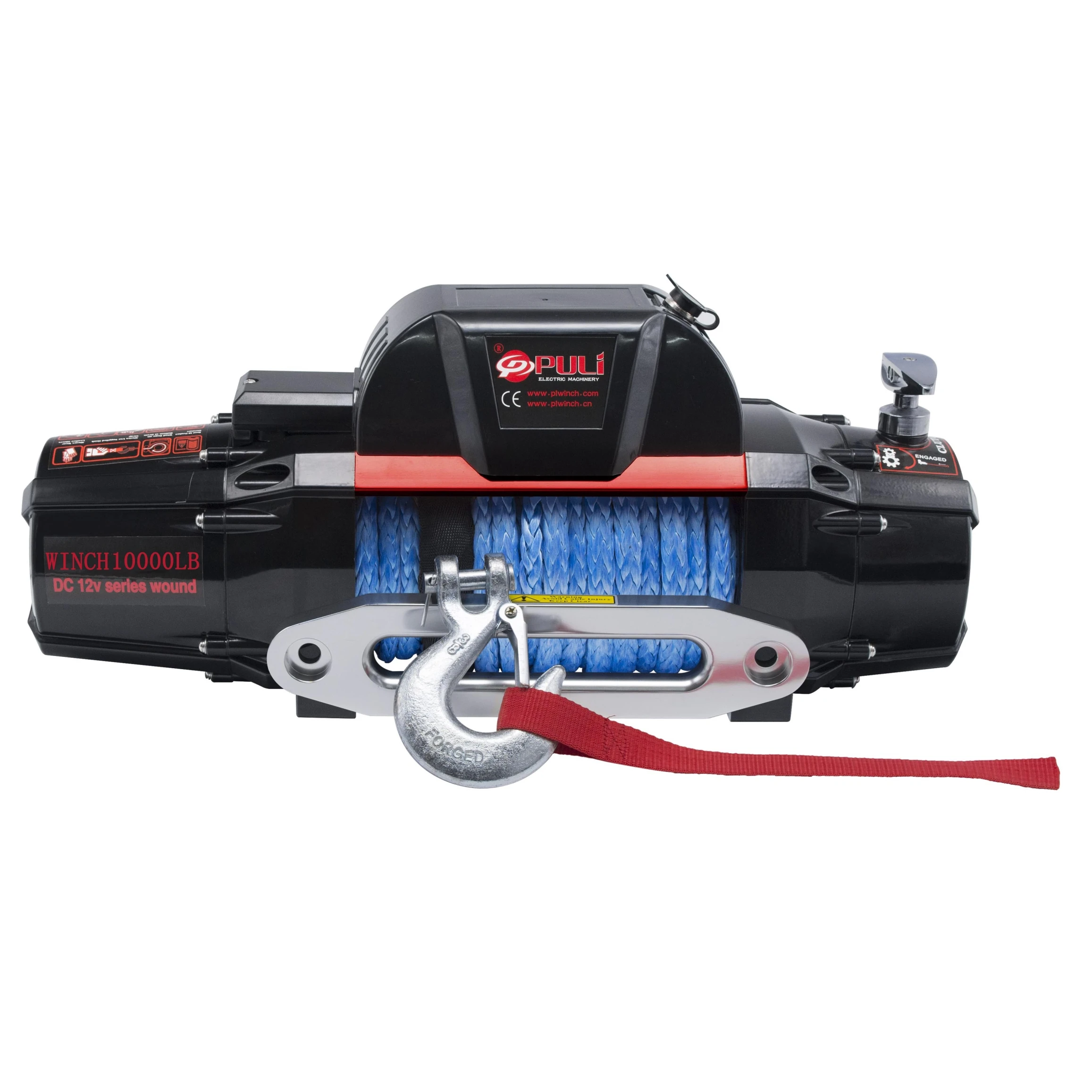 Лучшая цена Высокое качество 4*4 автомобиль электролебедка 10000lbs с синтетический трос