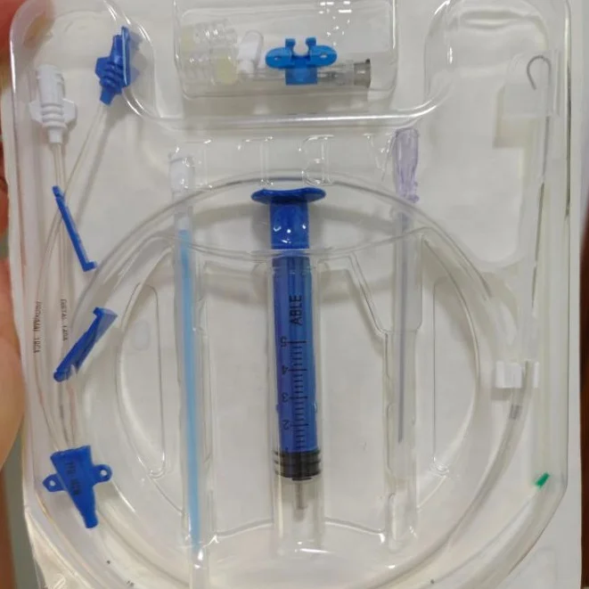 Одноразовые расходные материалы ABLE по заводской цене центральный венозная катетер больница CVC взрослый размер педиатрический CE ISO