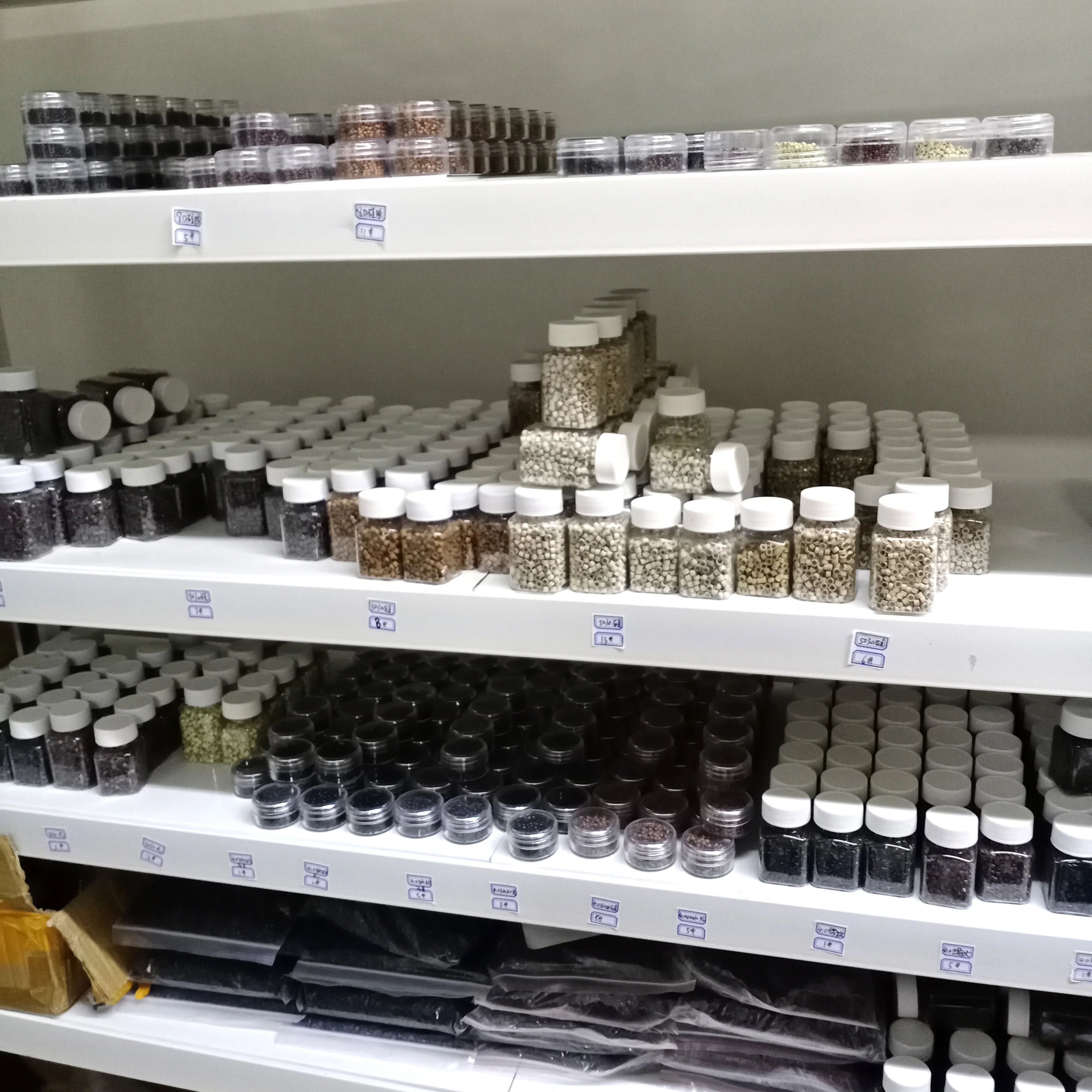 3mm Hair Extension Beads Silicone Nano Beads/Ring For Nano Ring Hair Extension Tool