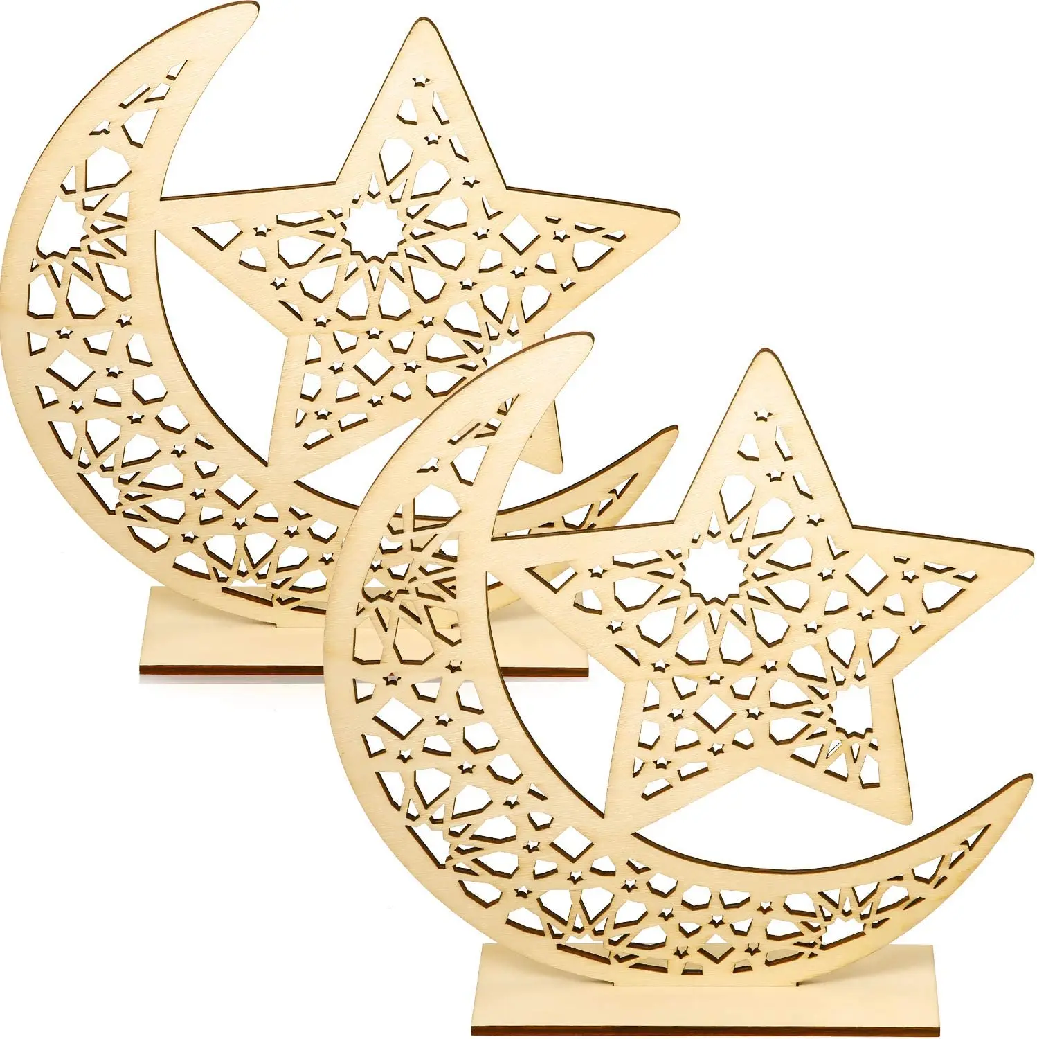 Factory Supplier New brand led decoration for muslim muslim ramadan decoration moon led decoration for muslim iftar eid festival