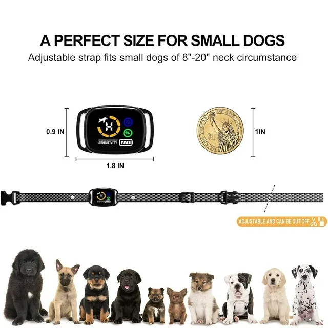 Factory Direct Price 6 Levels Beep Anti-Bark Shock Collar - Rechargeable And Effective Solution For Excessive Barking