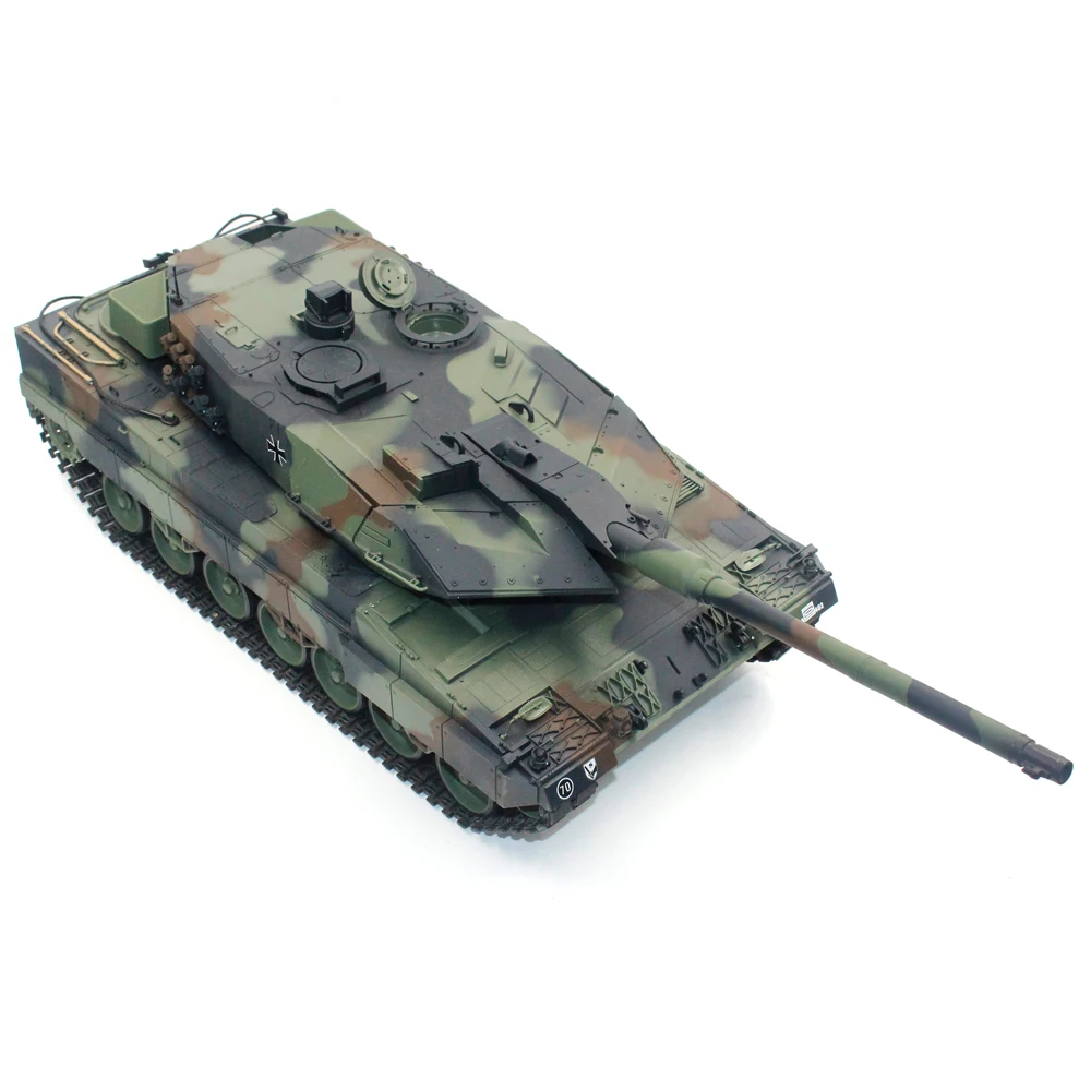 Профессиональный металлический Танк 3889-1pro немецкий леопард 2 A6 RC основной боевой танк 4 г 1/16 HengLong Rc модель танка