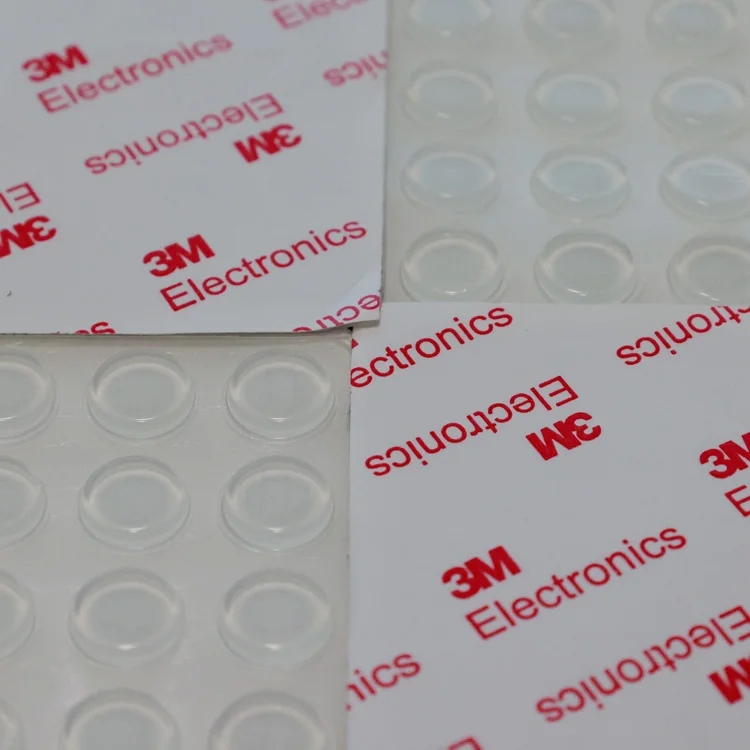 multipurpose eva clear bumpers reduce noise rubber clear soft stem bumpers