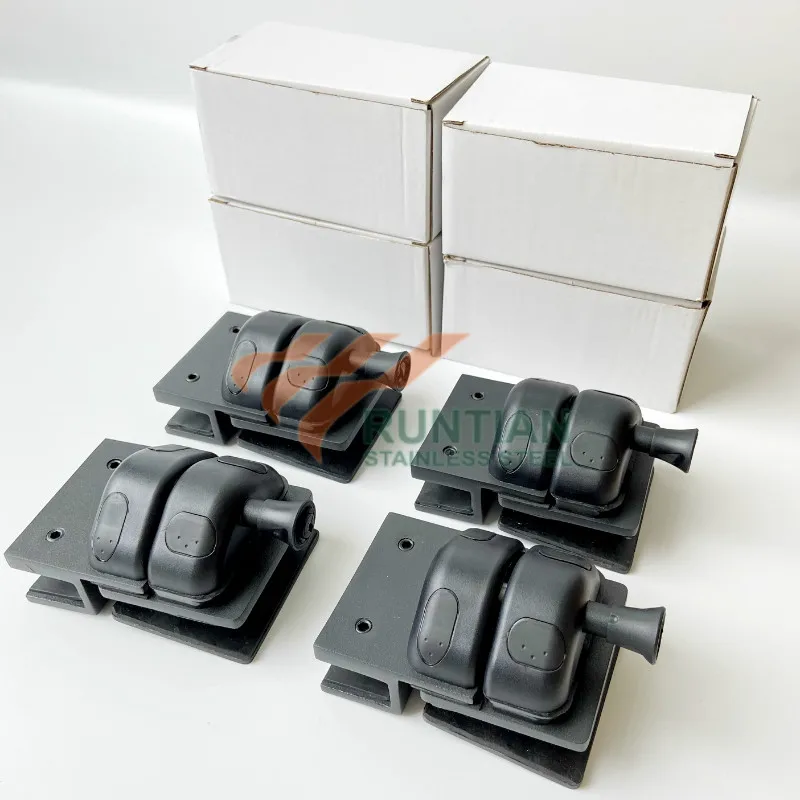 Stainless Steel 316 Duplex 2205 Satin Swimming Pool Fencing Door Glass Gate Upper Lock Glass Panel Door Locks Glass Latch