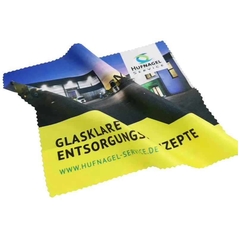 
Customized Logo Printing microfiber eyeglasses cleaning cloth 