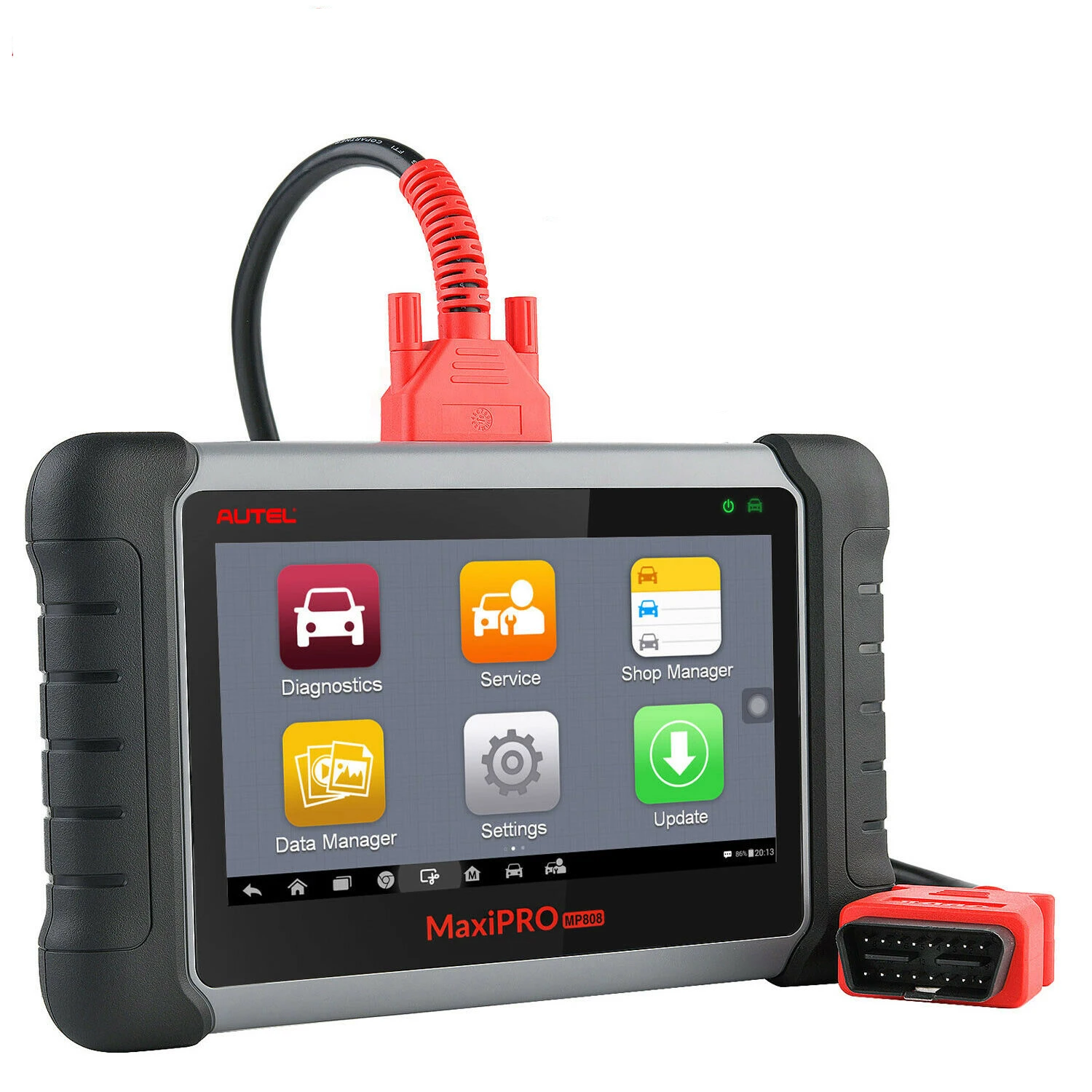 Autel MaxiPro MP808K All Systems Diagnosis Bi-Directional Key Coding MP808K Car Scanner Automotive Universal Diagnostic Tool