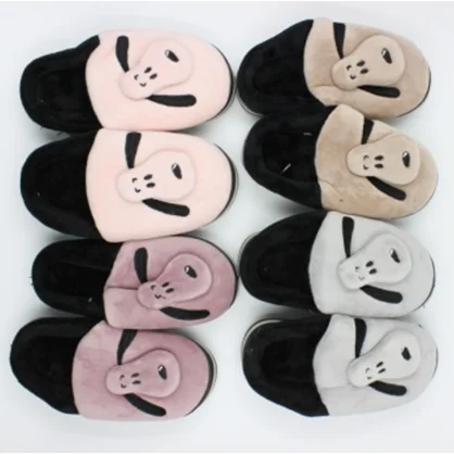 
Custom Whole Sales polyester fluffy slippers for women 