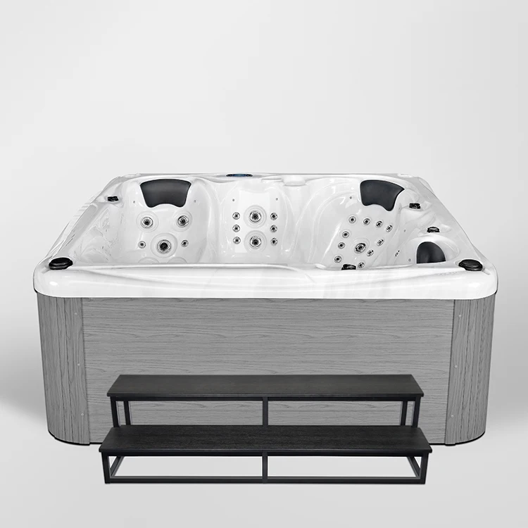 new long swimspa step hot tub spa stair bathtub outdoor ladders manufacture